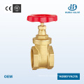 Manual Drive Thread Connection Brass Gate Valve